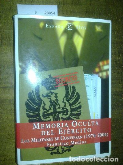 Libros: Memoria oculta del ej&eacute;rcito- 9788467016673