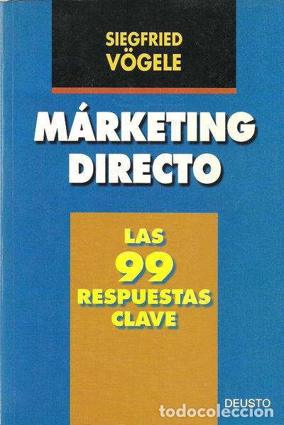 books: Marketing directo: Las 99 respuestas clave- 9788423414352