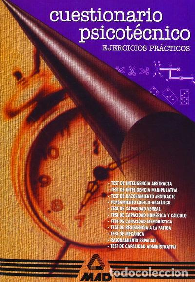 Libros: Cuestionario psicot&eacute;cnico. Ejercicios pr&aacute;cticos.- 9788489464643 - Foto 1