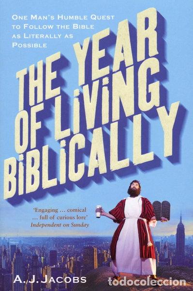 books: The Year of Living Biblically- 9780099509790