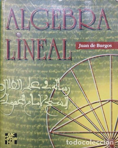 Libros: &Aacute;lgebra Lineal- 9788448101343