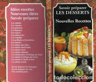 Libri di seconda mano: Les desserts- 9782867213076