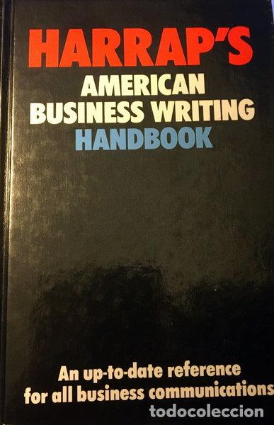 Libri di seconda mano: Harrap's American Business Writing Handbook- 9780245547706