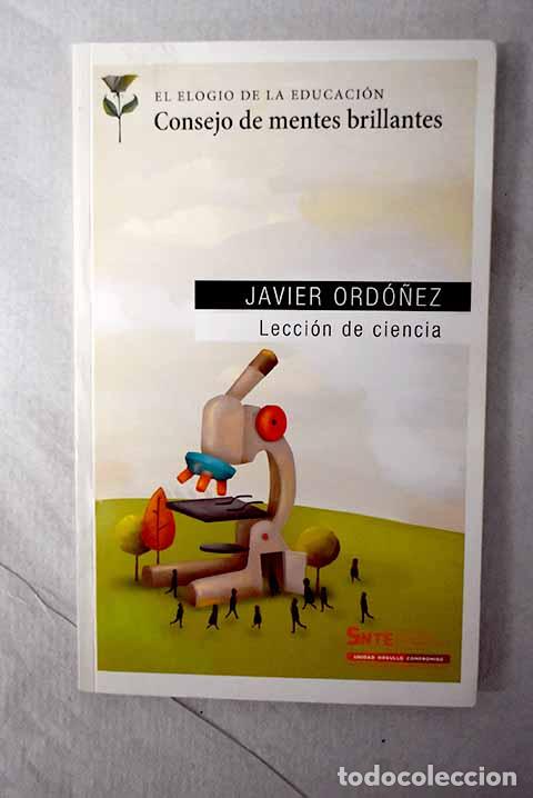 Libros: Lecci&oacute;n de ciencia: Ord&oacute;&ntilde;ez, Javier.- Ord&oacute;&ntilde;ez, Javier