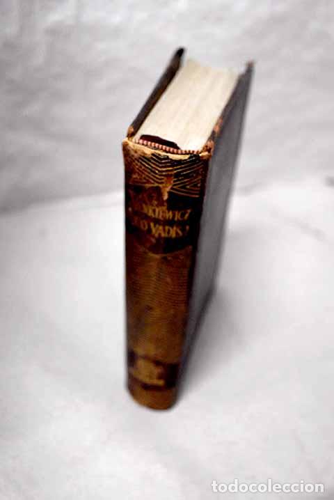 Libros: Quo Vadis?: novela de la &eacute;poca de Ner&oacute;n.- Sienkiewicz, Henryk - Foto 1