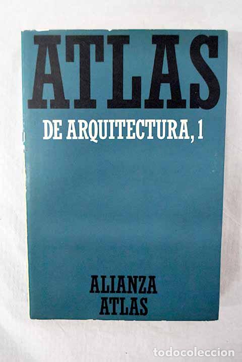 Libros: Atlas de arquitectura, tomo I.- Muller, Werner