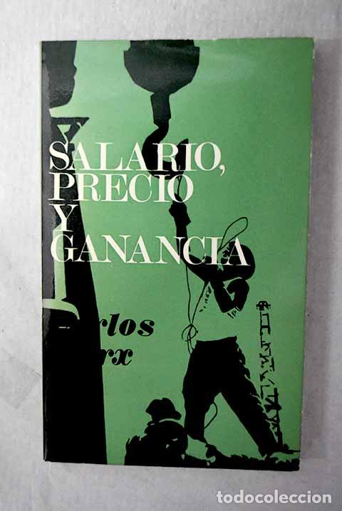 Livros em segunda m&atilde;o: Salario, precio y ganancia.- Marx, Karl