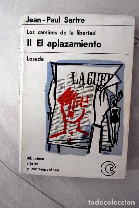 books: El aplazamiento: Sartre, Jean-Paul.- Sartre, Jean-Paul