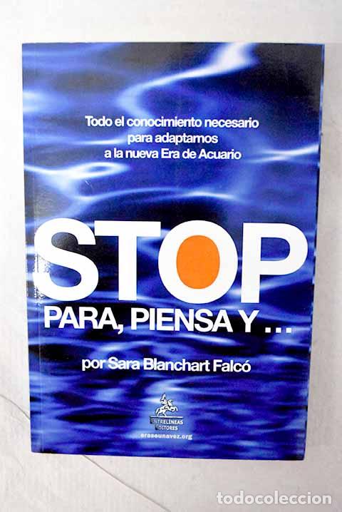 books: Stop, para, piensa y.- Blanchart Falc&oacute;, Sara