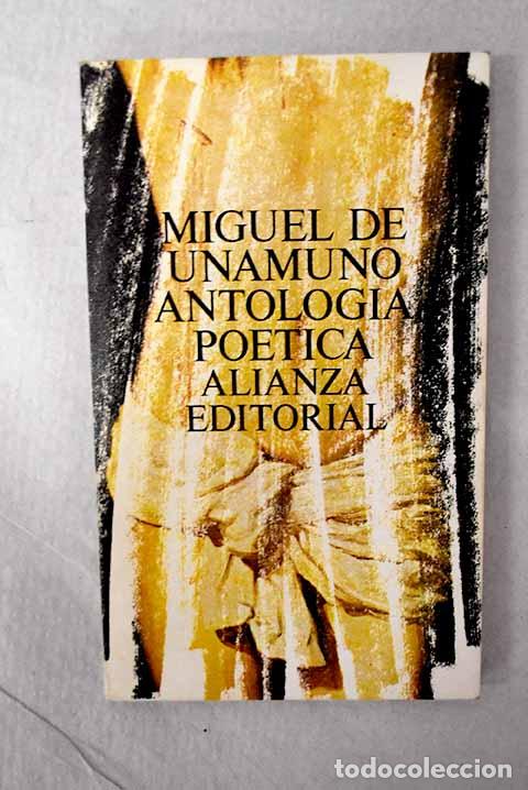 Libros: Antolog&iacute;a po&eacute;tica: Unamuno, Miguel de.- Unamuno, Miguel de