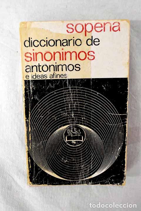 Libros: Diccionario de sin&oacute;nimos, ant&oacute;nimos e ideas afines.- Santamar&iacute;a, Andr&eacute;s
