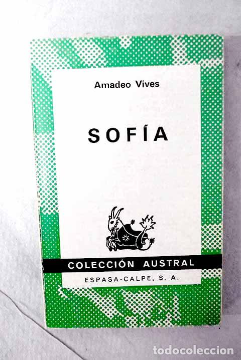 Libros: Sof&iacute;a: Vives, Amadeo.- Vives, Amadeo - Foto 1