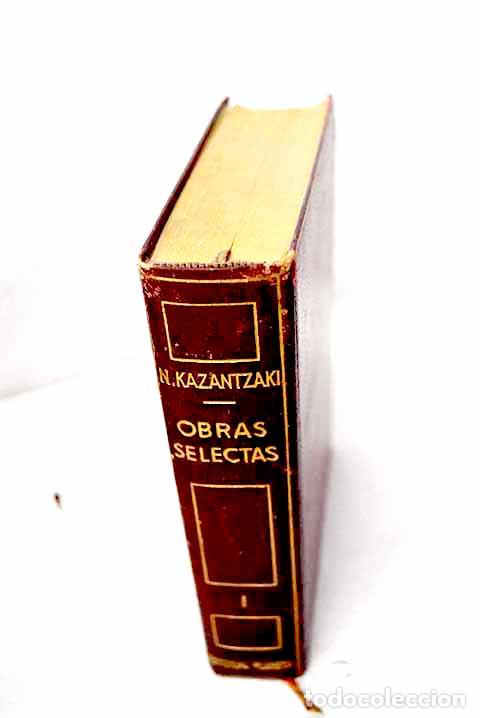 Libros: Obras selectas, tomo I.- Kazantzakis, Niko - Foto 1