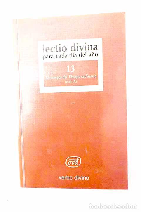 books: Lectio divina para cada d&iacute;a del a&ntilde;o, n&uacute;mero 13