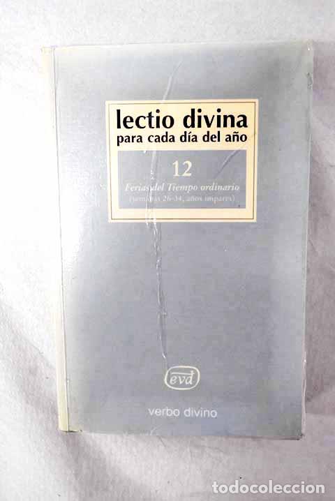 books: Lectio divina para cada d&iacute;a del a&ntilde;o, n&uacute;mero 12