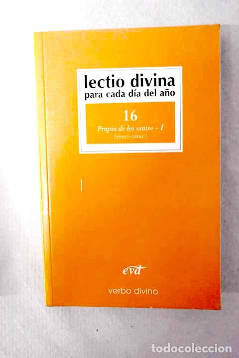 Livros em segunda m&atilde;o: Lectio divina para cada d&iacute;a del a&ntilde;o, n&uacute;mero 16