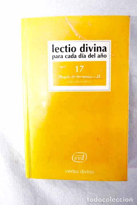 Libros: Lectio divina para cada d&iacute;a del a&ntilde;o, n&uacute;mero 17 - Foto 1