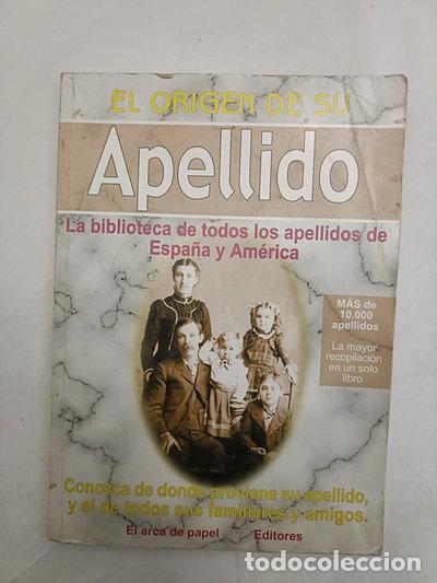 Livres: El origen de su apellido- 9788497650168