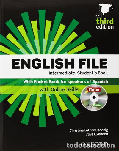 Libros: English File Intermediate Students Book- 9780194519915 - Foto 1
