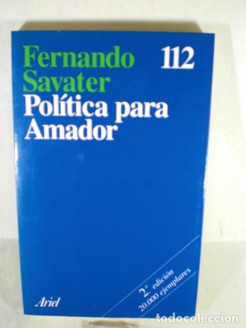 Libri di seconda mano: POLITICA PARA AMADOR - FERNANDO SAVATER
