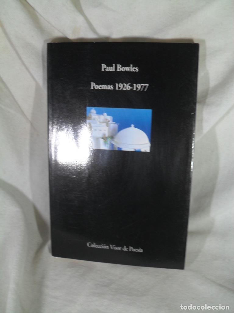 Libri di seconda mano: POEMAS 1926-1977 - PAUL BOWLES
