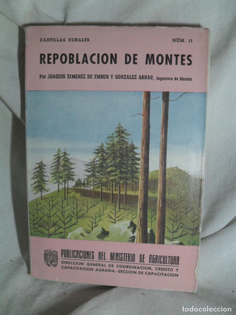 Libros: REPLOBACION DE MONTES - JOAQUIN XIMENEZ - GONZALO ARNAO