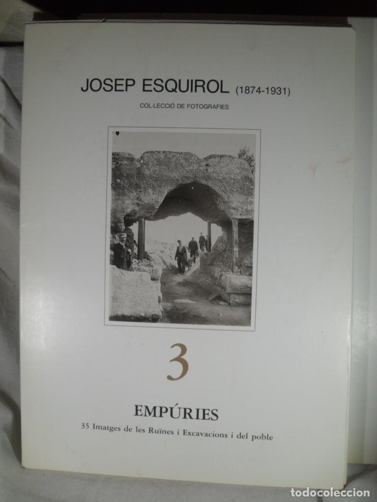 Libros: EMPURIES 35 IMATGES DE LES RUINES I EXCAVACIONS I DEL POBLE - JOSEP ESQUIROL
