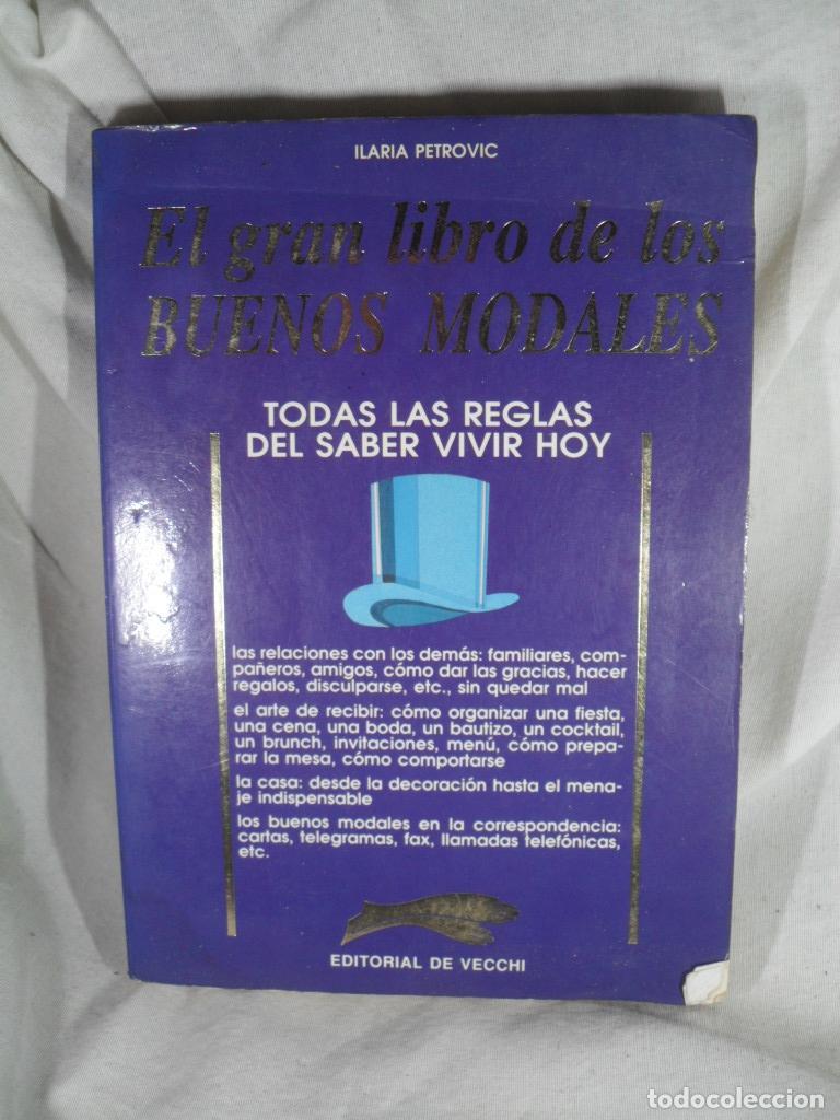 Libros: EL GRAN LIBRO DE LOS BUENOS MODALES - ILARIA PETROVIC