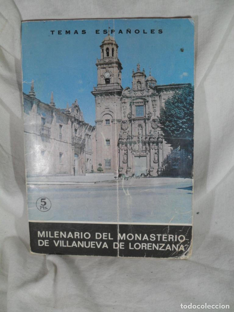 Libri di seconda mano: MILENARIO DEL MONASTERIO DE VILLANUEVA DE LORENZANA - VARIOS