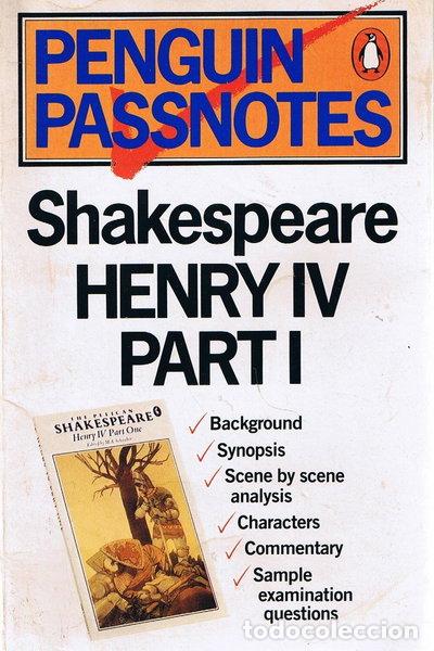 B&uuml;cher: Shakespeare's King Henry IV, Part 1- 9780140770100