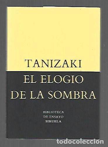 Libros: ELOGIO DE LA SOMBRA - EL - TANIZAKI, JUNICHIRO - Foto 1