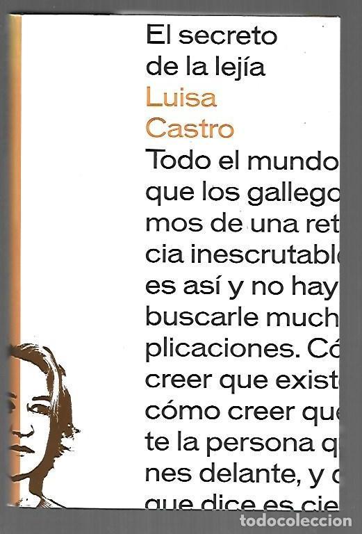 Libros: SECRETO DE LA LEJIA - EL - CASTRO, LUISA