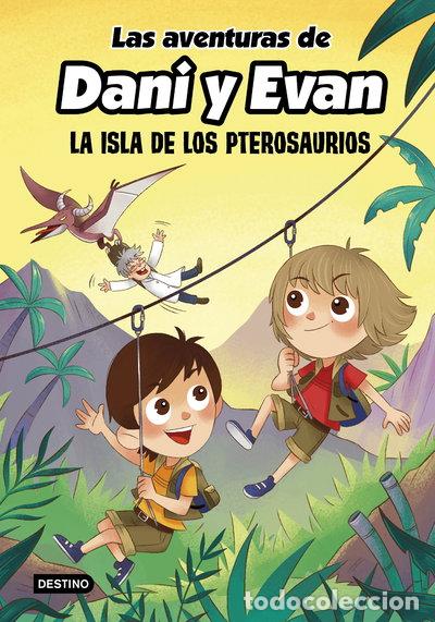 Libros: Las aventuras de Dani y Evan. La isla de los pterosaurios- 9788408233817