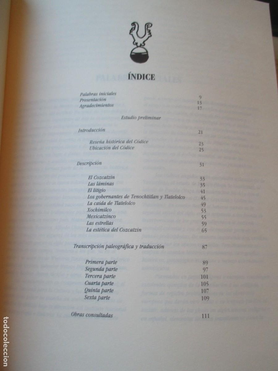 Libros: C&Oacute;DICE COZCATZIN C&oacute;dices Mesoamricanos IV (Semifacsimil + estudio) W42053 - Foto 7