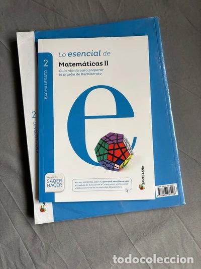 books: Matem&aacute;ticas II, 2 Bachillerato- 9788468033228