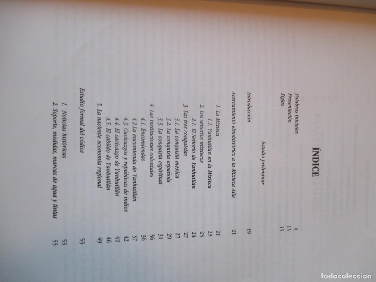 Libros: CODICE DE YANHUITL&Aacute;N C&oacute;dices Mesoamericanos III (semifacsimil +estudio) W42054 - Foto 5