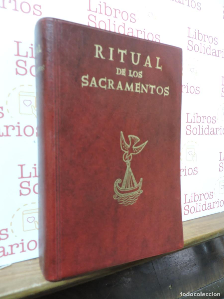 Libros: Ritual de los sacramentos. Preparado por Andr&eacute;s Pardo. Ed. Biblioteca de Autores Cristianos. 1983