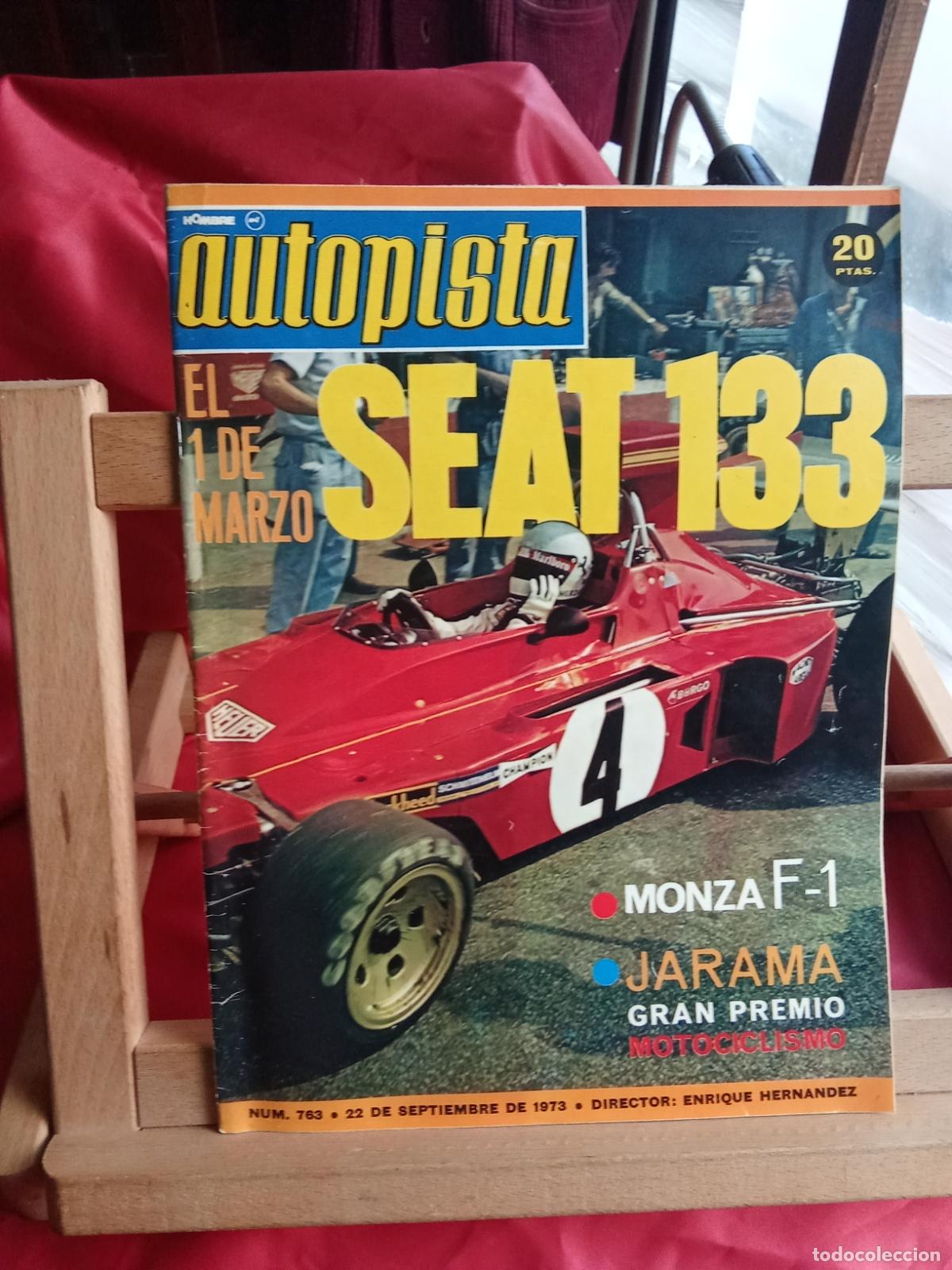 Libros: Revista Autopista N&ordm;763 Septiembre 1973 BA.1457