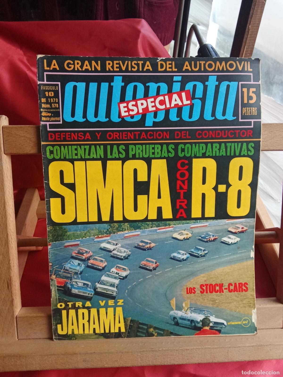 Libros: Revista Autopista N&ordm; 578 Maroz 1970 BA.1462
