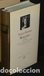 Libros: M&eacute;moires 1691-1701. Tomo I.