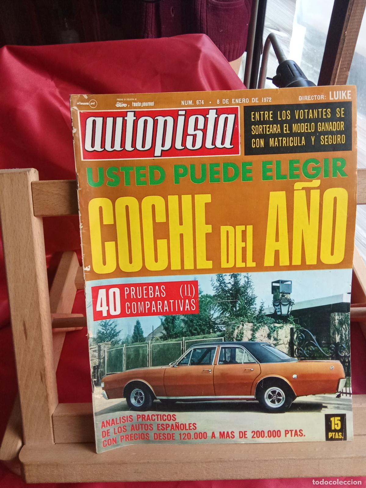Libros: Revista Autopista N&ordm; 674 Enero 1972 BA.1464