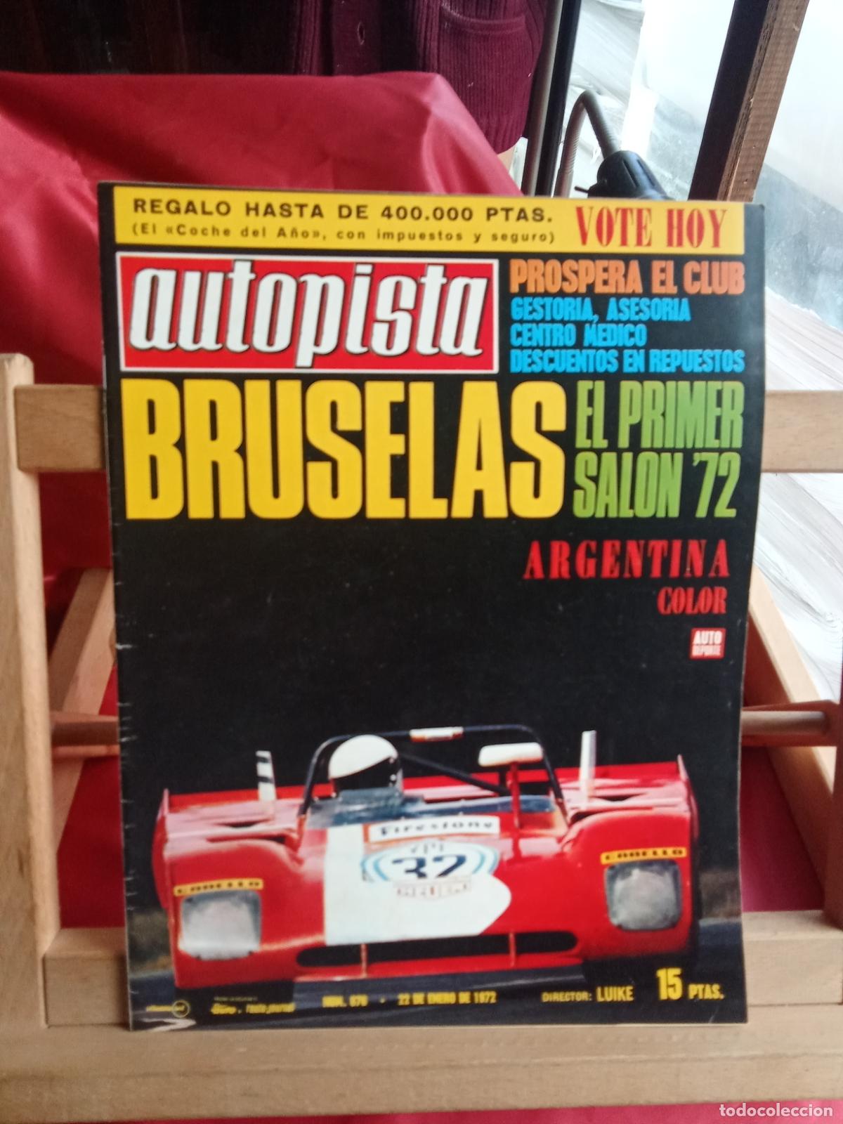 Libros: Revista Autopista N&ordm; 676 Enero 1972 BA.1468