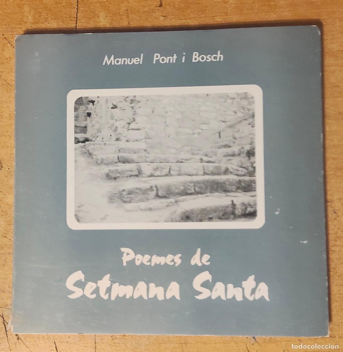 Libros: cartipas - setmana Santa - Manuel Pont i bosch
