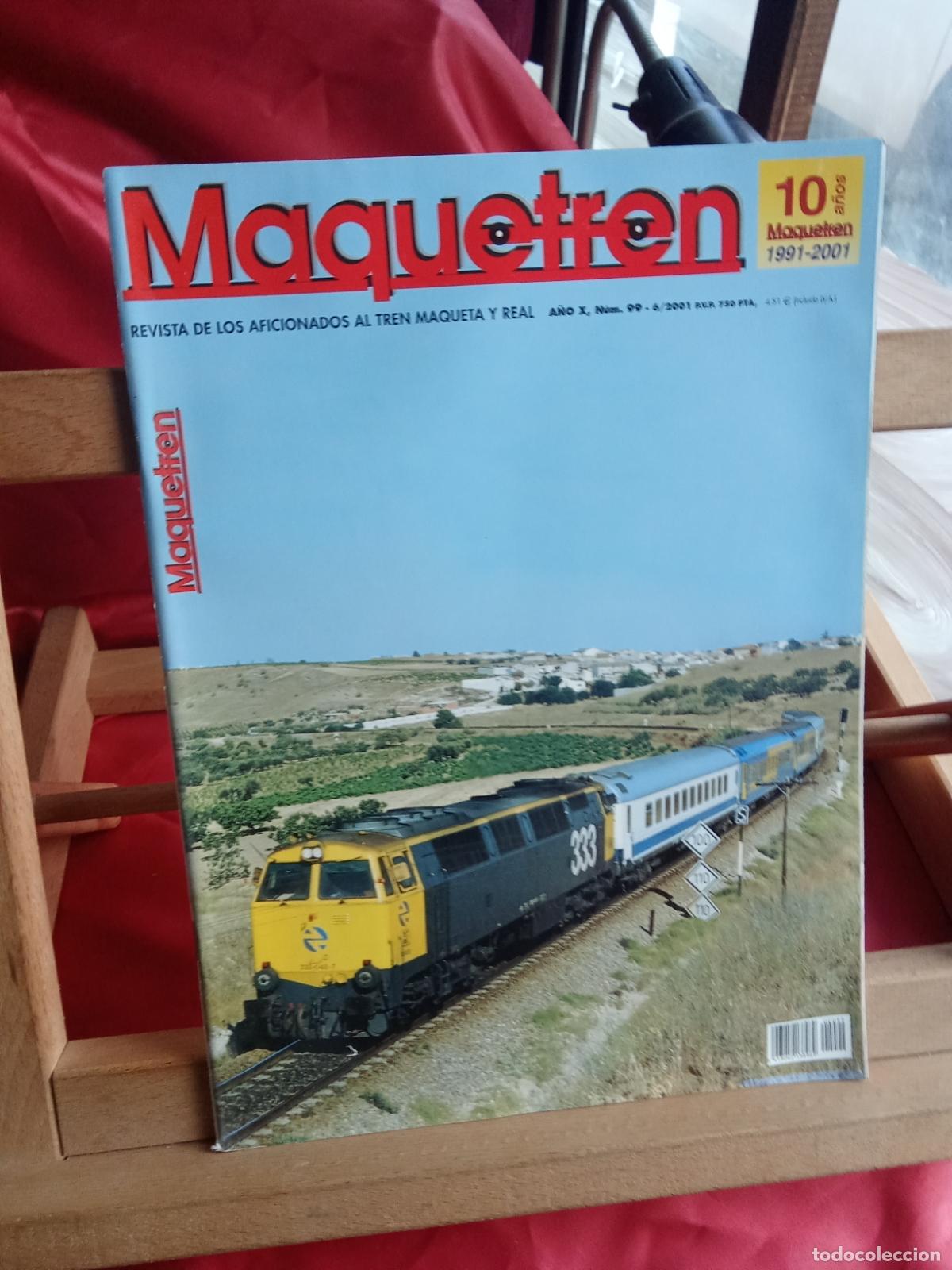 Libros: Revista Maquetren: A&ntilde;o X N&uacute;m.99 6/2001 REV.1417