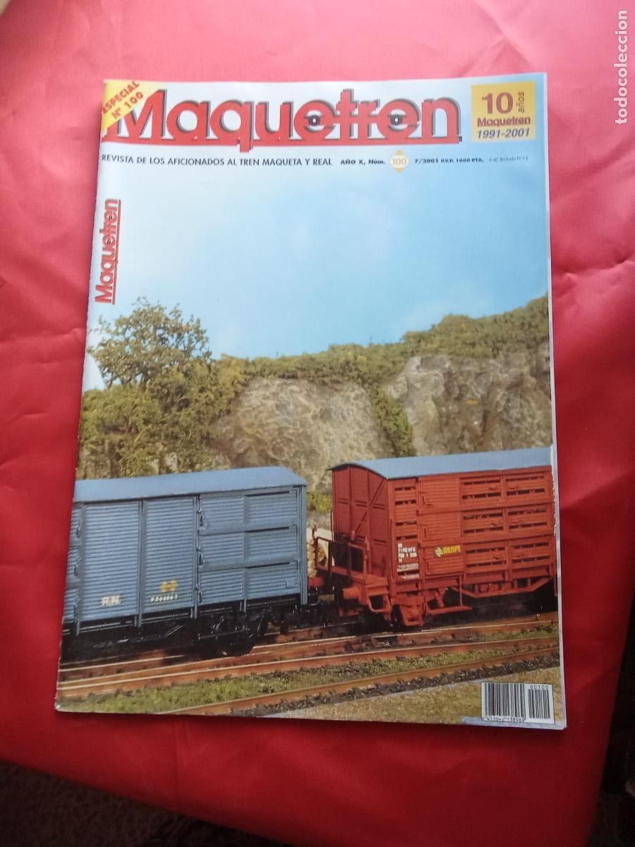 Libros: Revista Maquetren: A&ntilde;o X N&uacute;m.100 7/2001 REV.1418