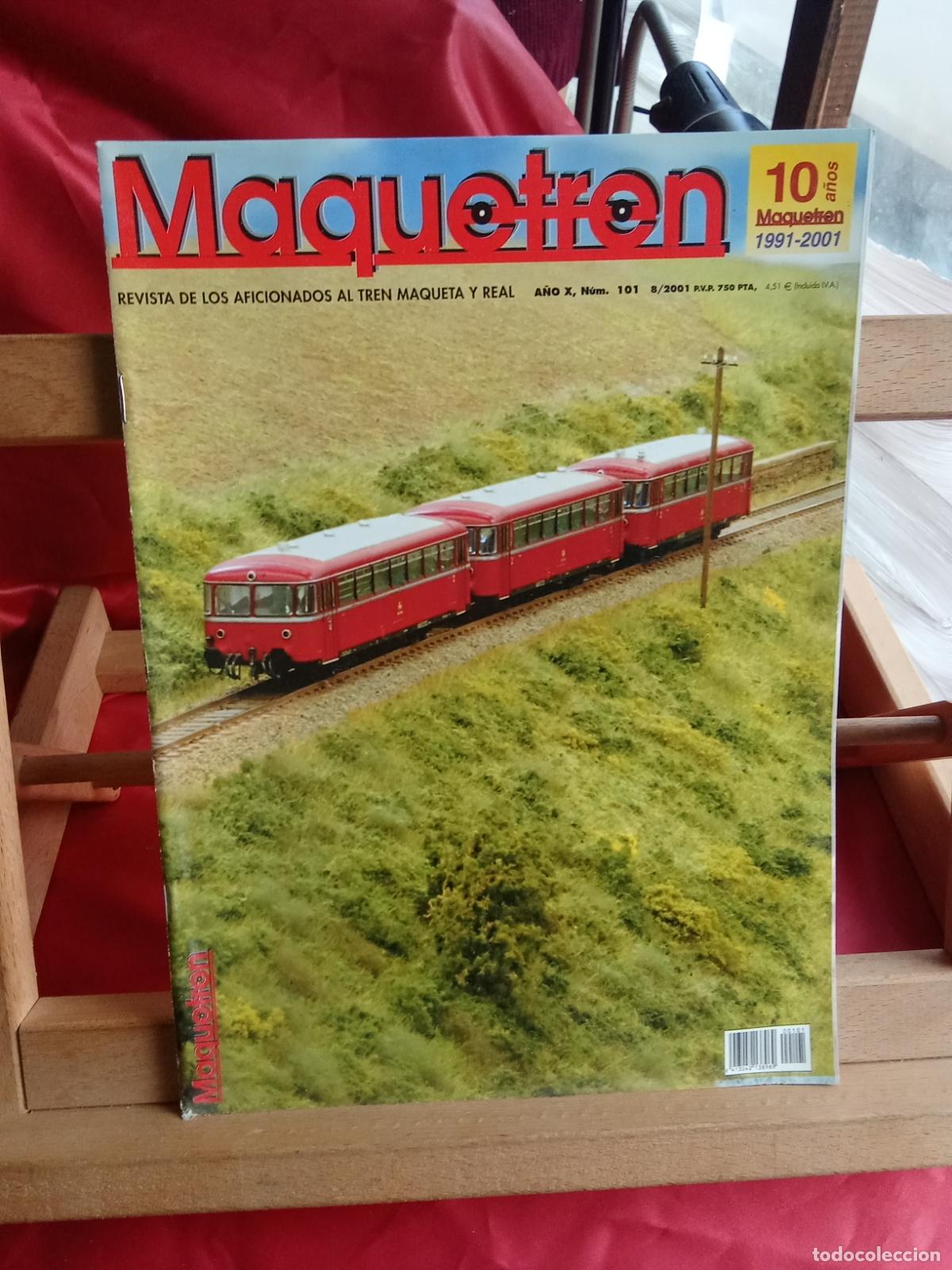 Libros: Revista Maquetren: A&ntilde;o X N&uacute;m.101 8/2001 REV.1418