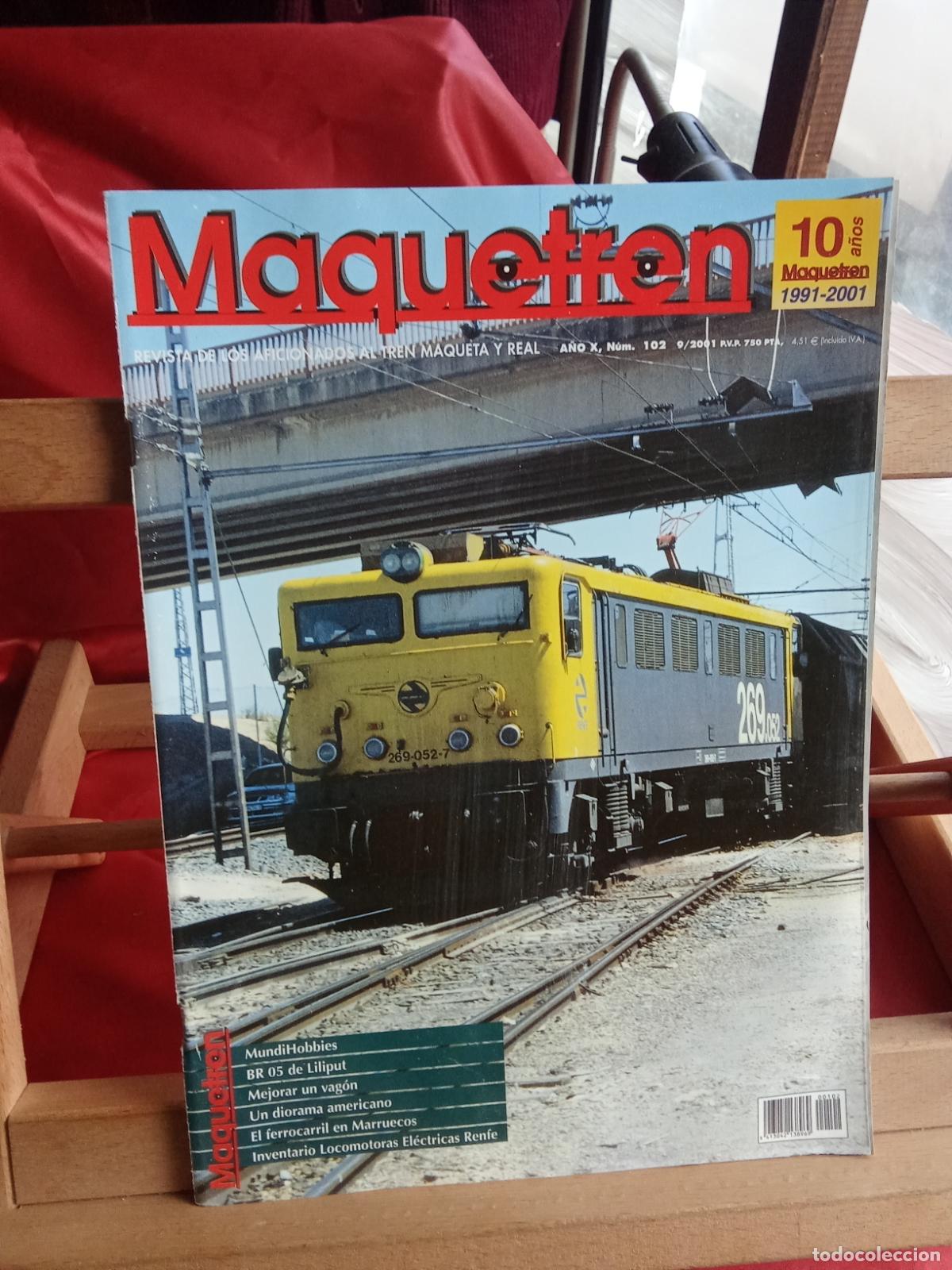 Libros: Revista Maquetren: A&ntilde;o X N&uacute;m.102 9/2001 REV.1419