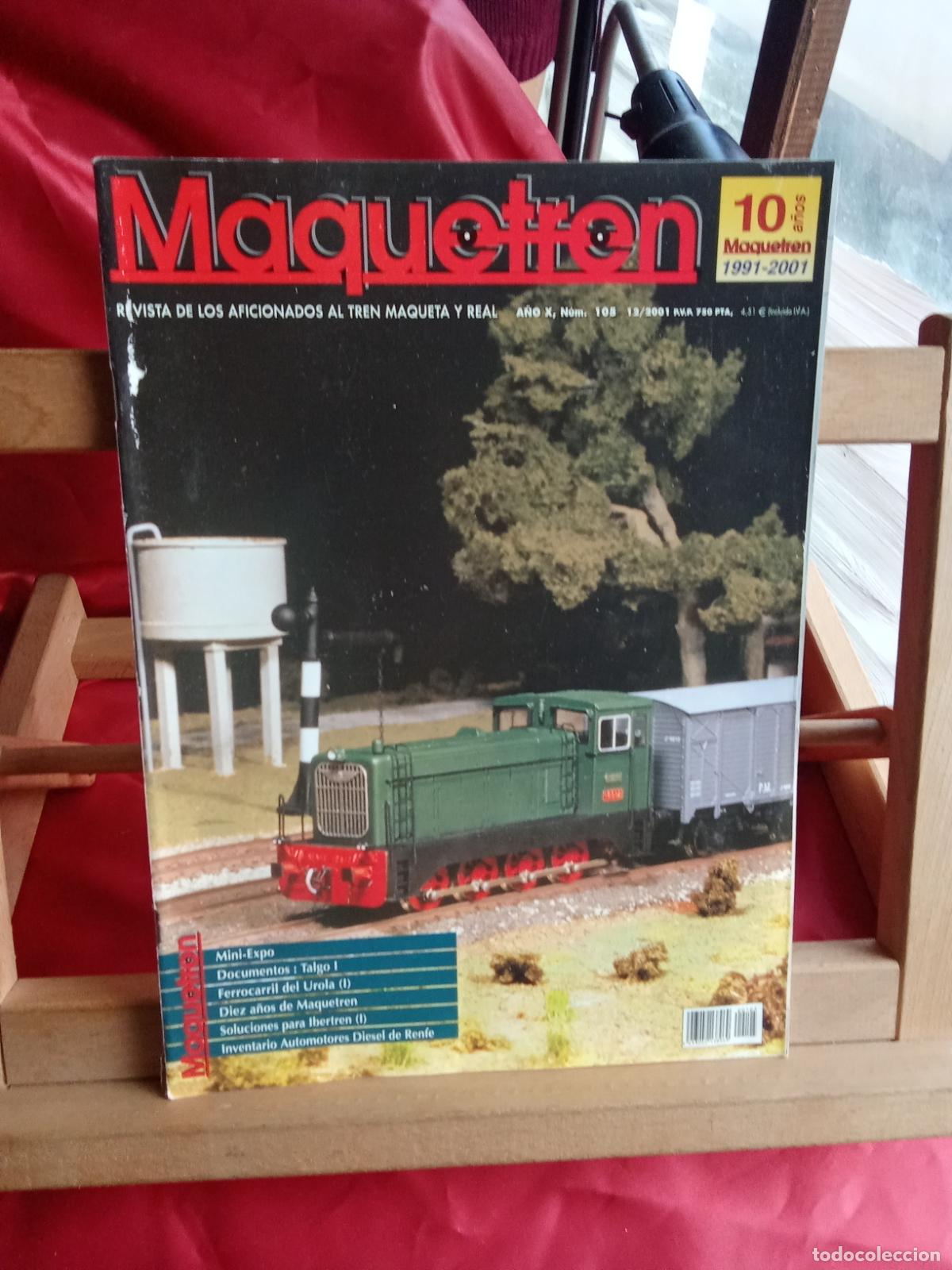 books: Revista Maquetren: A&ntilde;o X N&uacute;m.105 12/2001 REV.1422