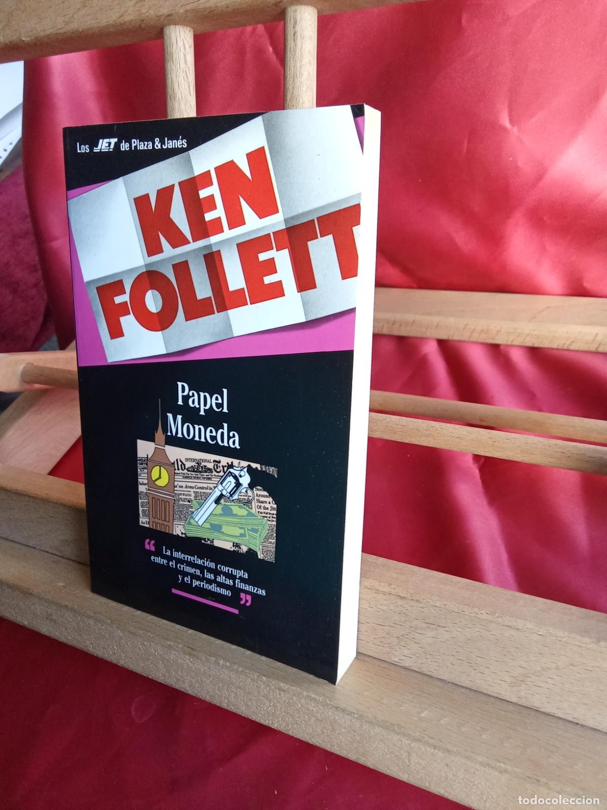 Libros: Papel moneda. Ken Follett L.8760-1572 - Foto 2