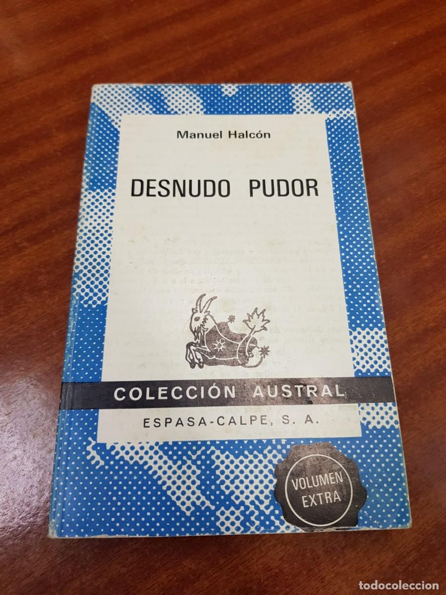 Libros: DESNUDO PUDOR-MANUEL HALCON - Foto 1